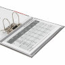 Папка-регистратор BRAUBERG, фактура стандарт, с мраморным покрытием, 75 мм, красный корешок, 220988
