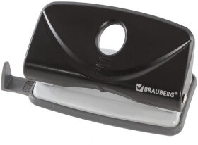 Дырокол BRAUBERG &quot;Original&quot;, до 10 листов, черный, 222537