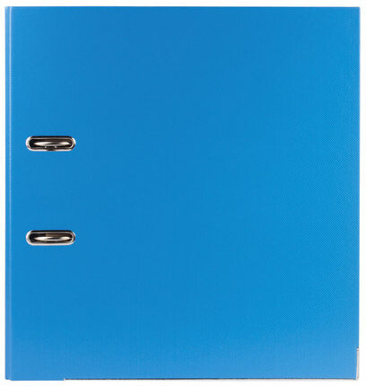 Папка-регистратор ESSELTE "VIVIDA Plus", А4+, с двухсторонним покрытием из пластика, 80 мм, синяя, 81185