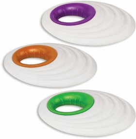 Ластик большой BRAUBERG "Fruity", 65х40х13 мм, белый, пластиковый держатель ассорти, 228721