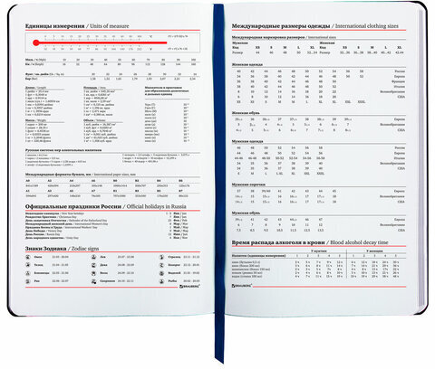 Ежедневник недатированный А5 (138х213 мм), BRAUBERG VISTA, под кожу, гибкий, 136 л., "SpaceX", 111994