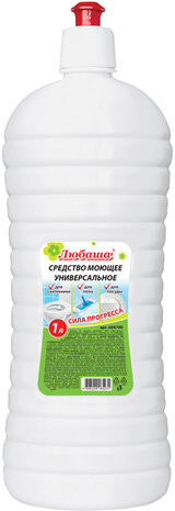 Средство моющее универсальное 1 л, ЛЮБАША (аналог ПРОГРЕСС), пуш-пул, 604790