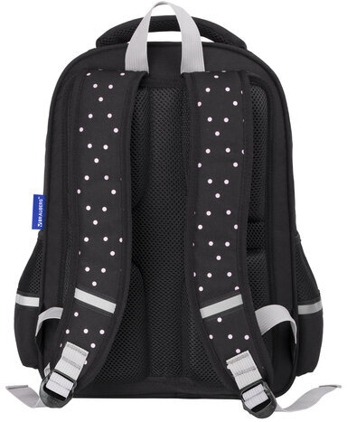 Рюкзак BRAUBERG SOFT, 2 отделения, 3 кармана, "Joyful kitten", СВЕТЯЩИЙСЯ, 40х31х15 см, 228791