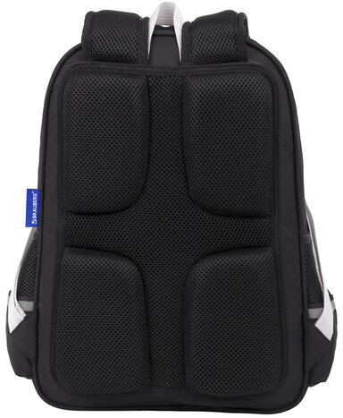 Рюкзак BRAUBERG SOFT, 2 отделения, 3 кармана, "Joyful kitten", СВЕТЯЩИЙСЯ, 40х31х15 см, 228791