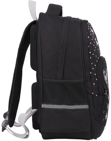 Рюкзак BRAUBERG SOFT, 2 отделения, 3 кармана, "Joyful kitten", СВЕТЯЩИЙСЯ, 40х31х15 см, 228791