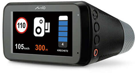 Видеорегистратор автомобильный MIO MiVue i90, экран 2,7", 140° 1920x1080 FULL HD, G-сенсор, MIO-VIVA-I90