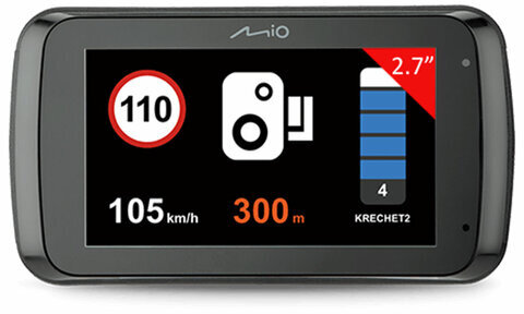 Видеорегистратор автомобильный MIO MiVue i90, экран 2,7", 140° 1920x1080 FULL HD, G-сенсор, MIO-VIVA-I90