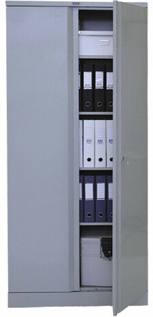 Шкаф металлический офисный ПРАКТИК "AM-2091", 1996х915х458 мм, 49 кг, разборный, S20499200702