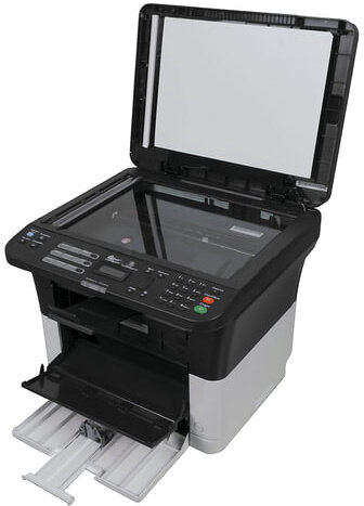 МФУ лазерное KYOCERA FS-1025MFP "3 в 1", А4, 25 стр./мин., 20000 стр./мес., ДУПЛЕКС, АПД, сетевая карта, 1102M63RU2