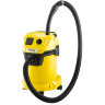 Пылесос хозяйственный KARCHER WD 3 P, мусоросборник 17 л, мощность 1000 Вт, желтый, 1.628-170.0