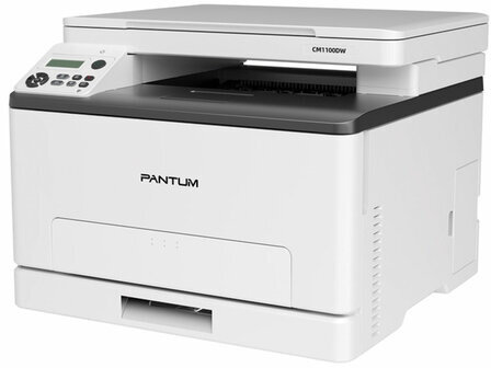 МФУ лазерное ЦВЕТНОЕ PANTUM CM1100DW "3 в 1" А4, 18 стр./мин, 30000 стр./мес., ДУПЛЕКС, Wi-Fi, сетевая карта