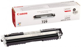 Картридж лазерный CANON (729BK) LBP7010C/7018C, черный, ресурс 1200 страниц, оригинальный, 4370b002