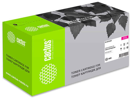 Картридж лазерный CACTUS (CS-C9733A) для HP Color LaserJet 5500/5550, пурпурный, ресурс 12000 стр.