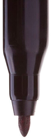 Маркер перманентный CENTROPEN 2536, КРАСНЫЙ, трехгранная форма захвата, круглый, 1 мм, 6 2536 0104