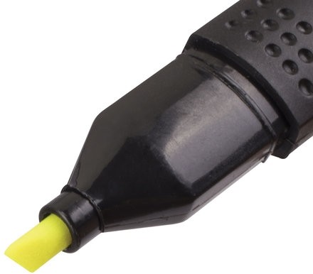 Текстовыделитель STAFF College "STICK HL-497", ЖЕЛТЫЙ, 1-4 мм, 151497