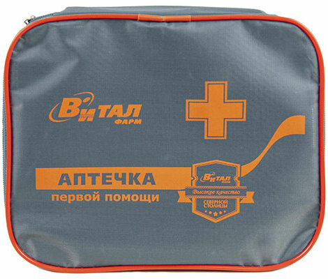 Аптечка первой помощи работникам ВИТАЛФАРМ, текстильная сумка, по приказу № 1331н, 00-00004036