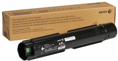 Картридж лазерный XEROX (106R03765) VersaLink C7000, черный, оригинальный, ресурс 10700 страниц