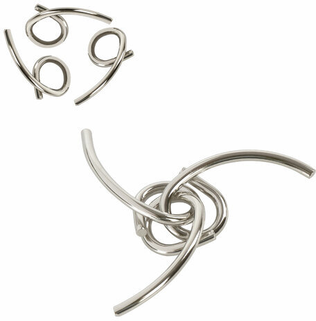 Головоломки металлические ЗОЛОТАЯ СКАЗКА (уровень сложности "ПРОФИ"), набор 6 штук, 662090