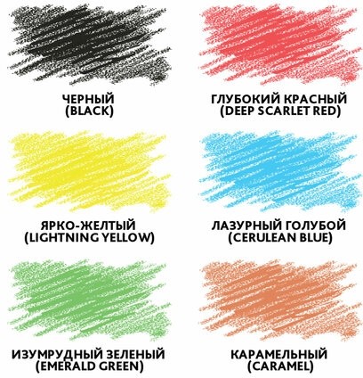 Карандаши цветные BRAUBERG PREMIUM, 6 цветов, шестигранные, грифель мягкий 3 мм, 181665