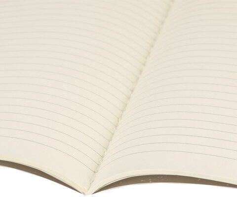 Тетрадь 40 л. в линию обложка SoftTouch, бежевая бумага 70 г/м2, сшивка, А5 (147х210 мм), КЛОД МОНЕ, BRAUBERG, 403794