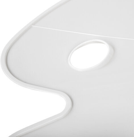 Палитра художественная пластиковая овальная без ячеек, 41х29 см, BRAUBERG ART DEBUT, 192231