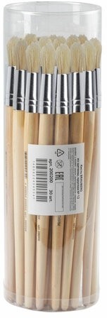 Кисть BRAUBERG, щетина, круглая, № 12, 200200