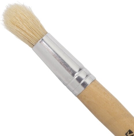Кисть BRAUBERG, щетина, круглая, № 12, 200200