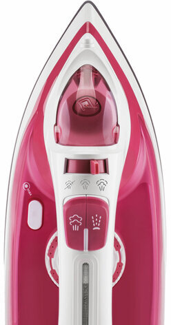 Утюг SCARLETT SC-SI30K28, 2400 Вт, керамическое покрытие, автоотключение, антикапля, антинакипь, самоочистка, розовый