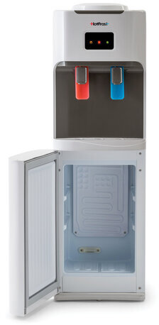 Кулер для воды HOT FROST V115B, напольный, НАГРЕВ/ОХЛАЖДЕНИЕ КОМПРЕССОРНОЕ, холодильник, 2 крана, 120111502