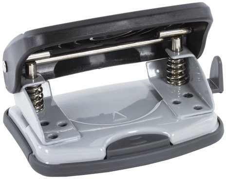 Дырокол BRAUBERG "Original", до 20 листов, черный, 222539