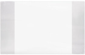 Обложка ПВХ для тетради и дневника ПИФАГОР, прозрачная, плотная, 100 мкм, 210х350 мм, 227479