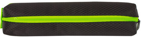 Пенал-косметичка BRAUBERG, мягкий, "Black&Bright", черно-зеленый, 21х5х5 см, 229005