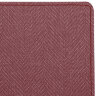 Блокнот А5 (148x213 мм), BRAUBERG "Tweed", 112 л., гибкий, под ткань, линия, бордовый, 110963