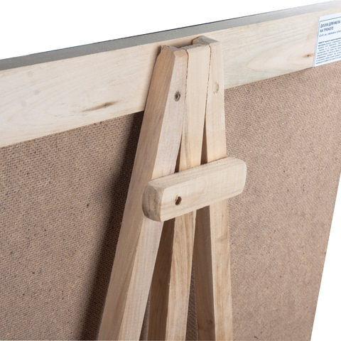 Доска для мела на треноге (42х45 см), с мелком, черная, ПИФАГОР, 235499