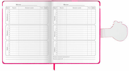 Дневник 1-4 класс 48 л., кожзам (твердая), застежка, ЮНЛАНДИЯ, "Клубнички", 106942
