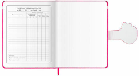 Дневник 1-4 класс 48 л., кожзам (твердая), застежка, ЮНЛАНДИЯ, "Клубнички", 106942