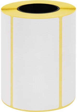 Этикетка термотрансферная ПОЛУГЛЯНЕЦ (100х50 мм), 500 этикеток в ролике, 115610