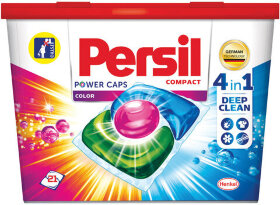 Средство для стирки в капсулах 21 шт. PERSIL (Персил) &quot;Power caps Color&quot;, 2465300