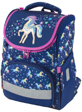Ранец TIGER FAMILY для начальной школы, Earnest, &quot;Rainbow Horse&quot;, 39х31х23 см, 228916, TGET-016A
