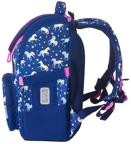 Ранец TIGER FAMILY для начальной школы, Earnest, "Rainbow Horse", 39х31х23 см, 228916, TGET-016A