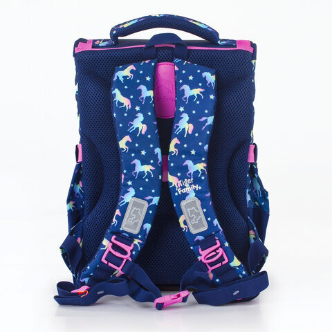 Ранец TIGER FAMILY для начальной школы, Earnest, "Rainbow Horse", 39х31х23 см, 228916, TGET-016A