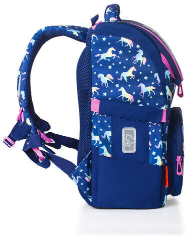 Ранец TIGER FAMILY для начальной школы, Earnest, "Rainbow Horse", 39х31х23 см, 228916, TGET-016A