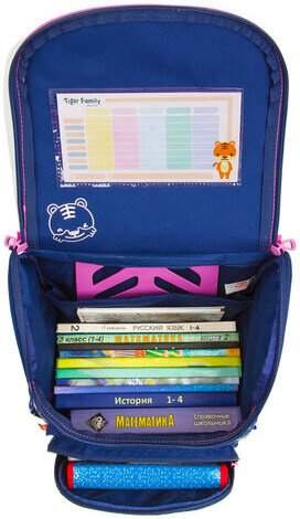 Ранец TIGER FAMILY для начальной школы, Earnest, "Rainbow Horse", 39х31х23 см, 228916, TGET-016A