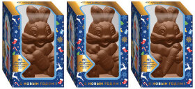 Шоколадная фигурка МОНЕТНЫЙ ДВОР &quot;Символ года КРОЛИК&quot;, 100 г, в коробке, 156
