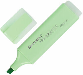 Текстовыделитель BRAUBERG &quot;ORIGINAL PASTEL&quot;, МЯТА, линия 1-5 мм, 151692