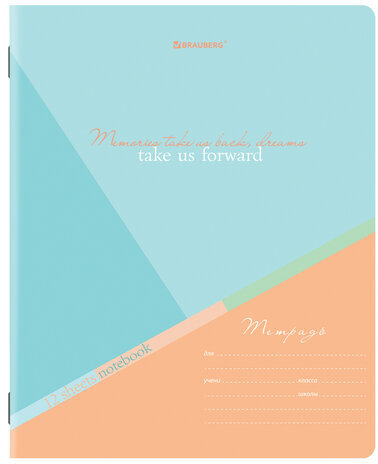 Тетради 12 л. КОМПЛЕКТ 10 шт. BRAUBERG, клетка, обложка картон, MULTICOLOR, 106665