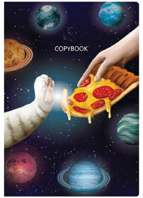 Тетрадь 40 л. в линию обложка SoftTouch, бежевая бумага 70 г/м2, сшивка, А5 (147х210 мм), ЛАПКА, BRAUBERG, 403795