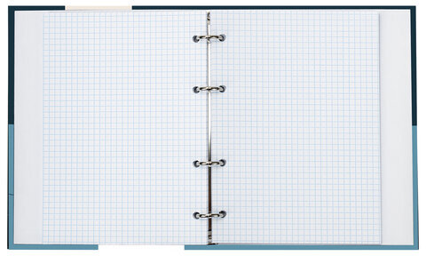 Тетрадь на кольцах А5 165х215 мм, 120 л., твердый картон, клетка, BRAUBERG, "In Dreams", 404084