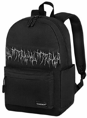 Рюкзак HEIKKI ENERGETIC Mood (ХЕЙКИ) универсальный, эргономичный, Drainer style, черный, 43х30х16см,272535