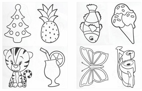 Краски витражные ЮНЛАНДИЯ, 6 ярких цветов, 6 туб по 10,5 мл, шаблоны, 191758